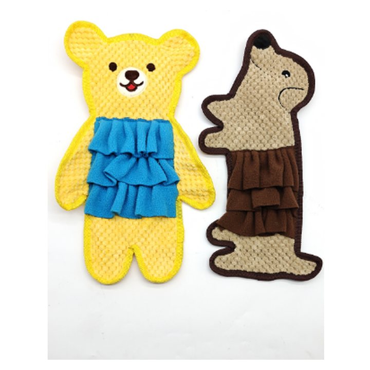 Bear & Dog Crinkle Toy Set