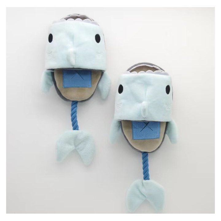 Blue Slipper Plush Toy